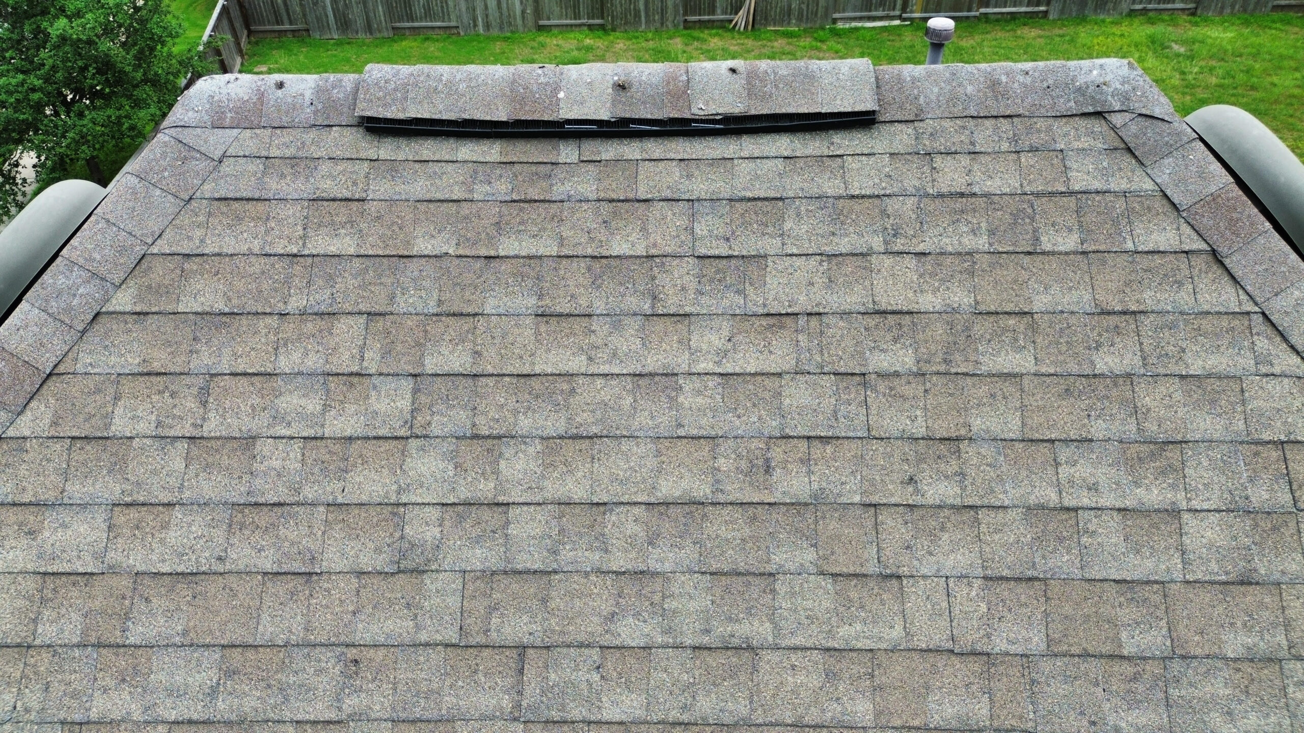 Hail Damage to Roof inspected by McCannical Roofing