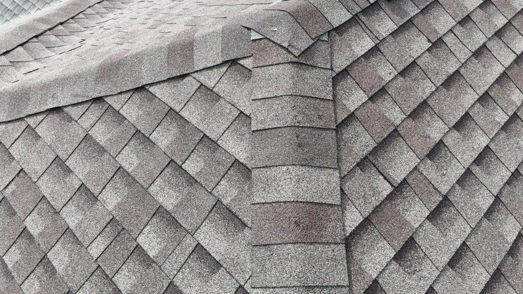 Hail Damage to shingle roof from April 18th hail storm in Ranch at Brushy Creek neighborhood